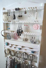 Jewelry Organizer Ring Holder White - Jewelry Holders For You